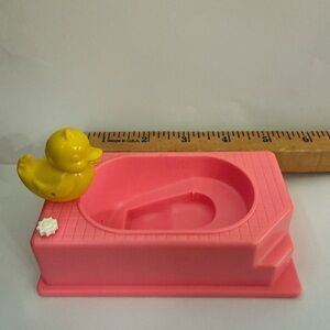 Bathtime Fun Kelly Little Sister Barbie Doll Bathtub Vintage 1995 Duck Bath Time